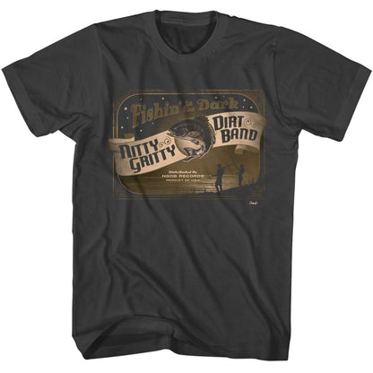 NITTY GRITTY DIRT BAND Eye-Catching T-Shirt, Fishing in the Dark