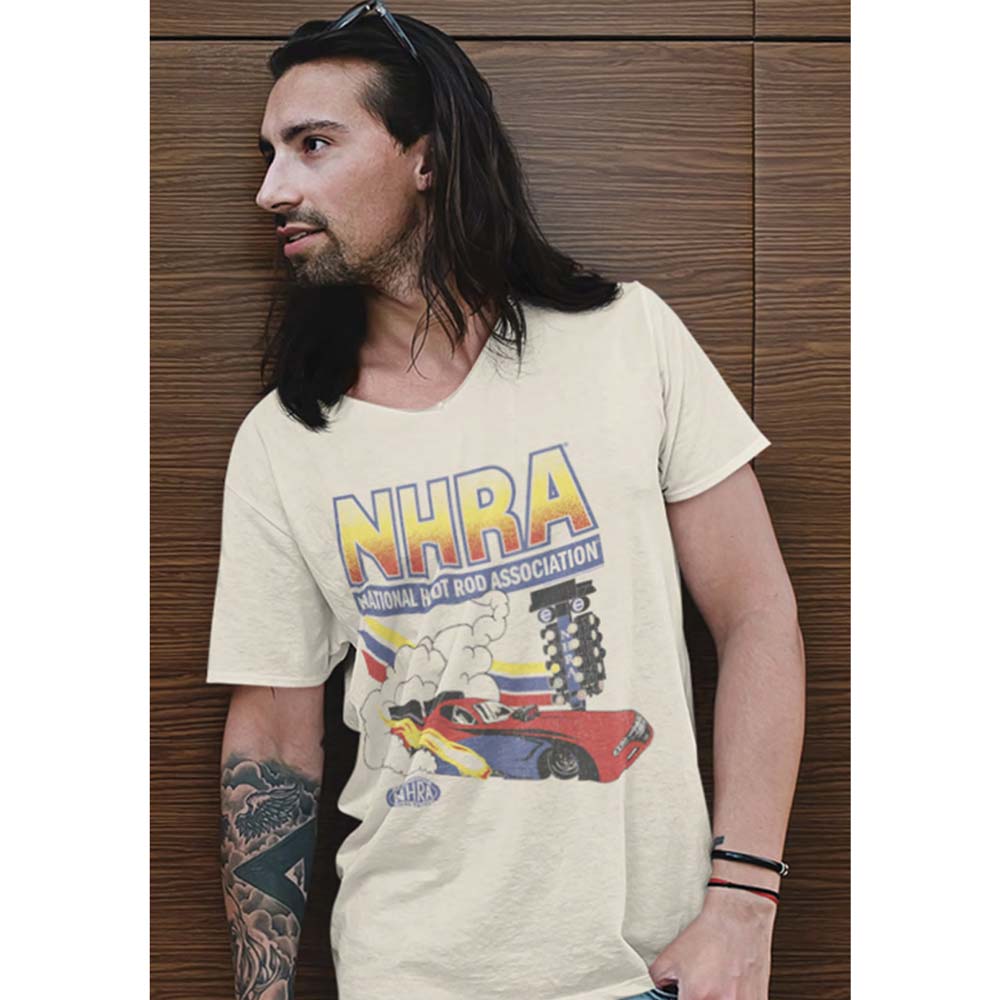 NHRA Eye-Catching T-Shirt, Smoke