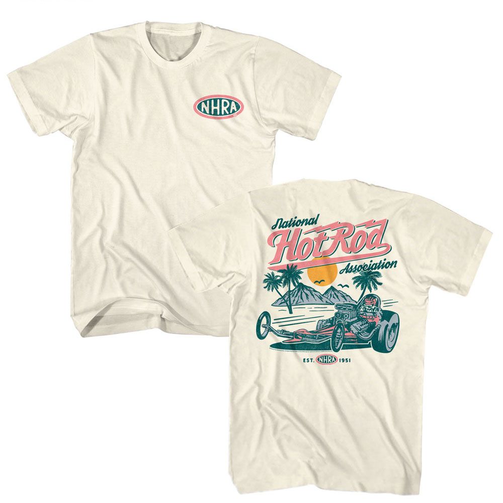 NHRA Eye-Catching T-Shirt, TROPICAL F B