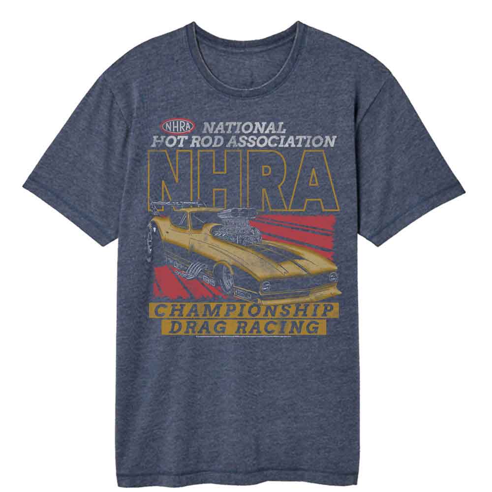 NHRA Garment Dye T-Shirt, Drag Racing