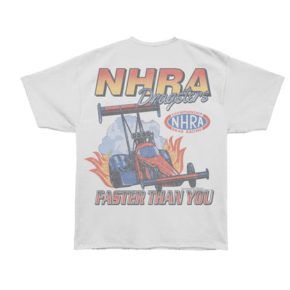 NHRA Oversized T-Shirt, FASTER THAN