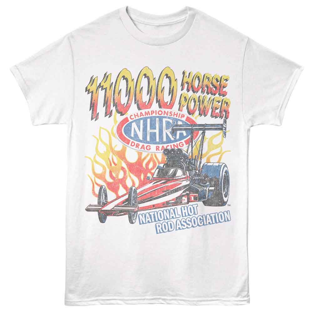 NHRA Eye-Catching T-Shirt, 11K HORSEPOWER