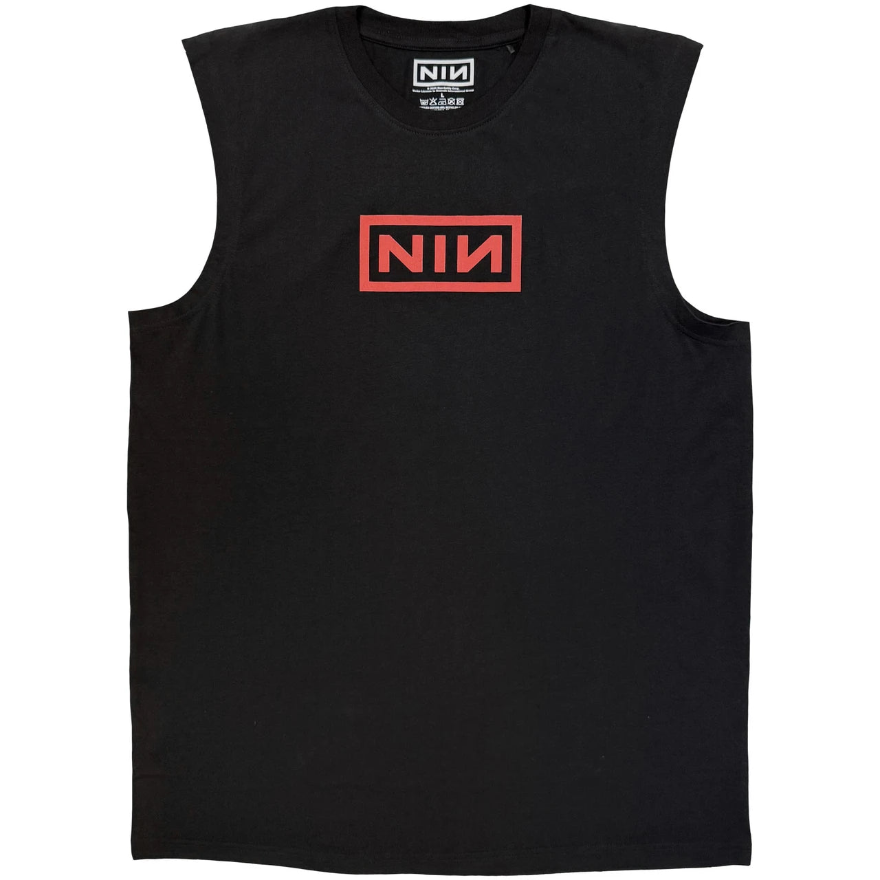NINE INCH NAILS Attractive Tank Top, Red Logos