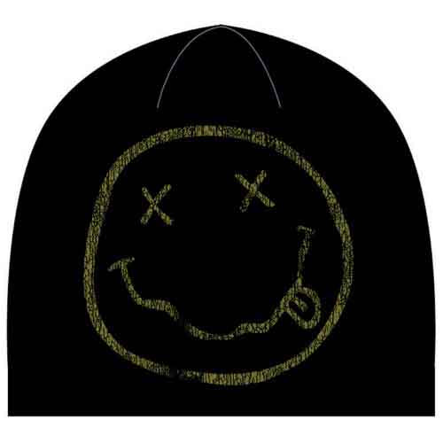 NIRVANA Attractive Beanie Hat, Happy Face