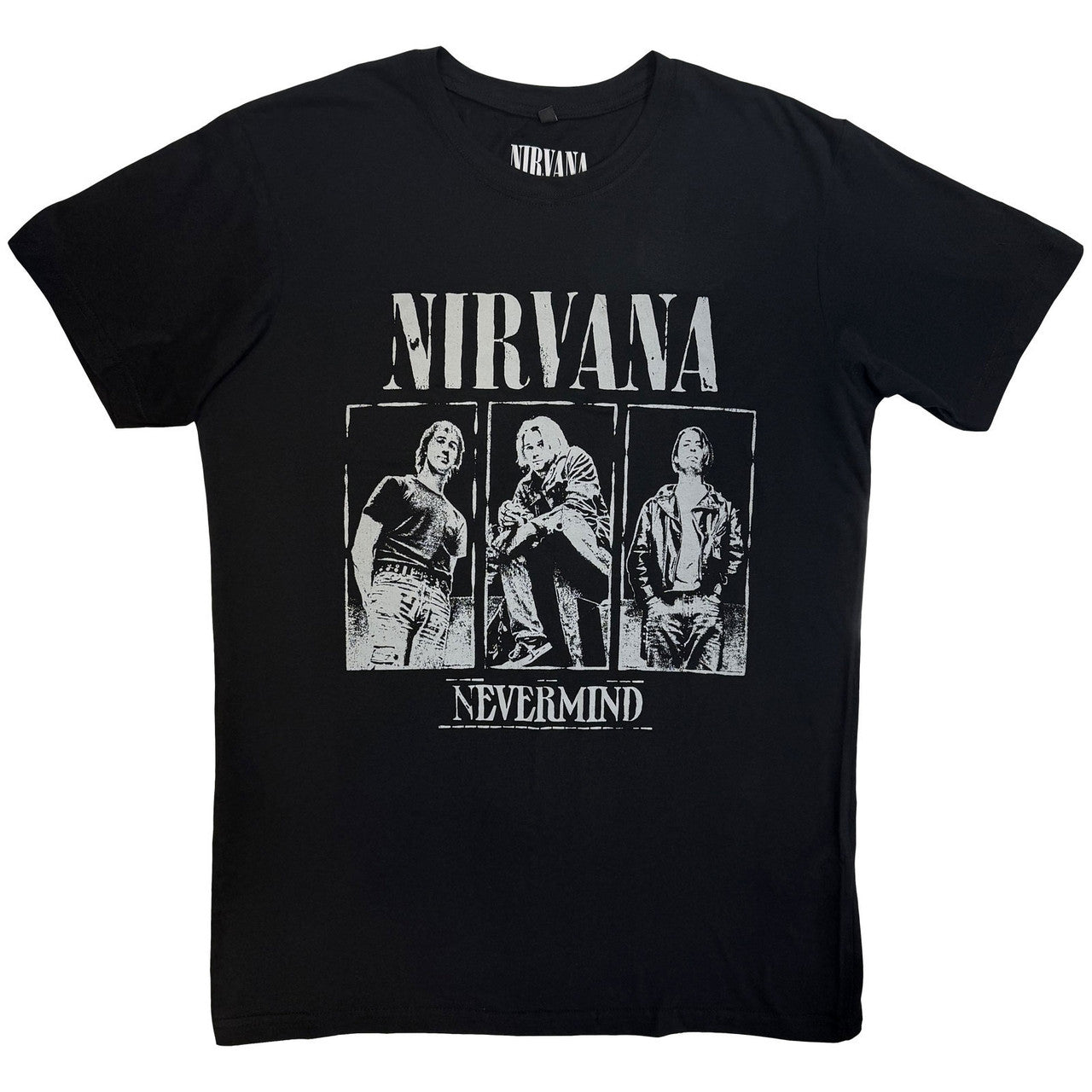 NIRVANA Carbon T-Shirt, Nevermind Tracklist