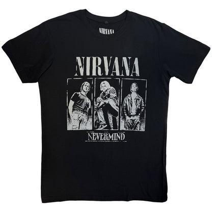 NIRVANA Carbon T-Shirt, Nevermind Tracklist
