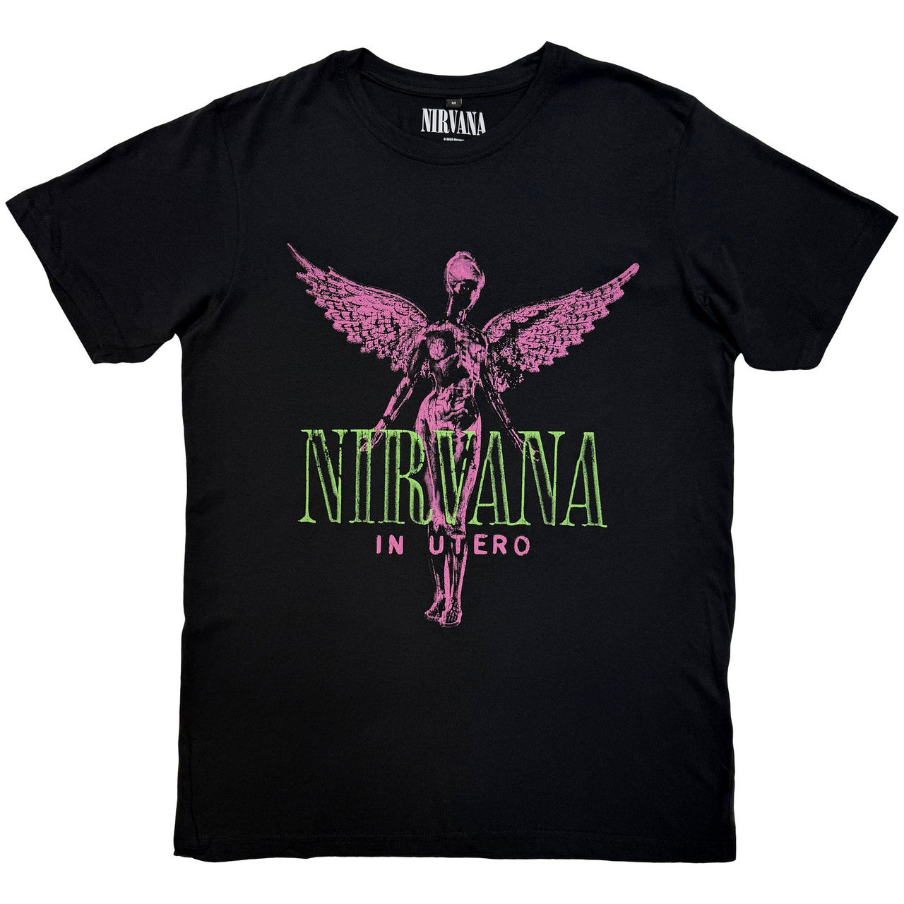 NIRVANA Carbon T-Shirt, In Utero Purple Angel