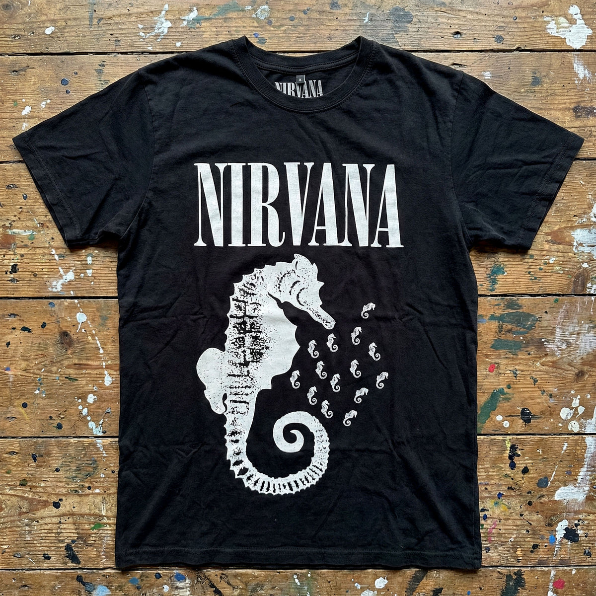 NIRVANA Carbon T-Shirt, Seahorse