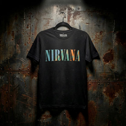 NIRVANA Carbon T-Shirt, In Utero Angel Swirl