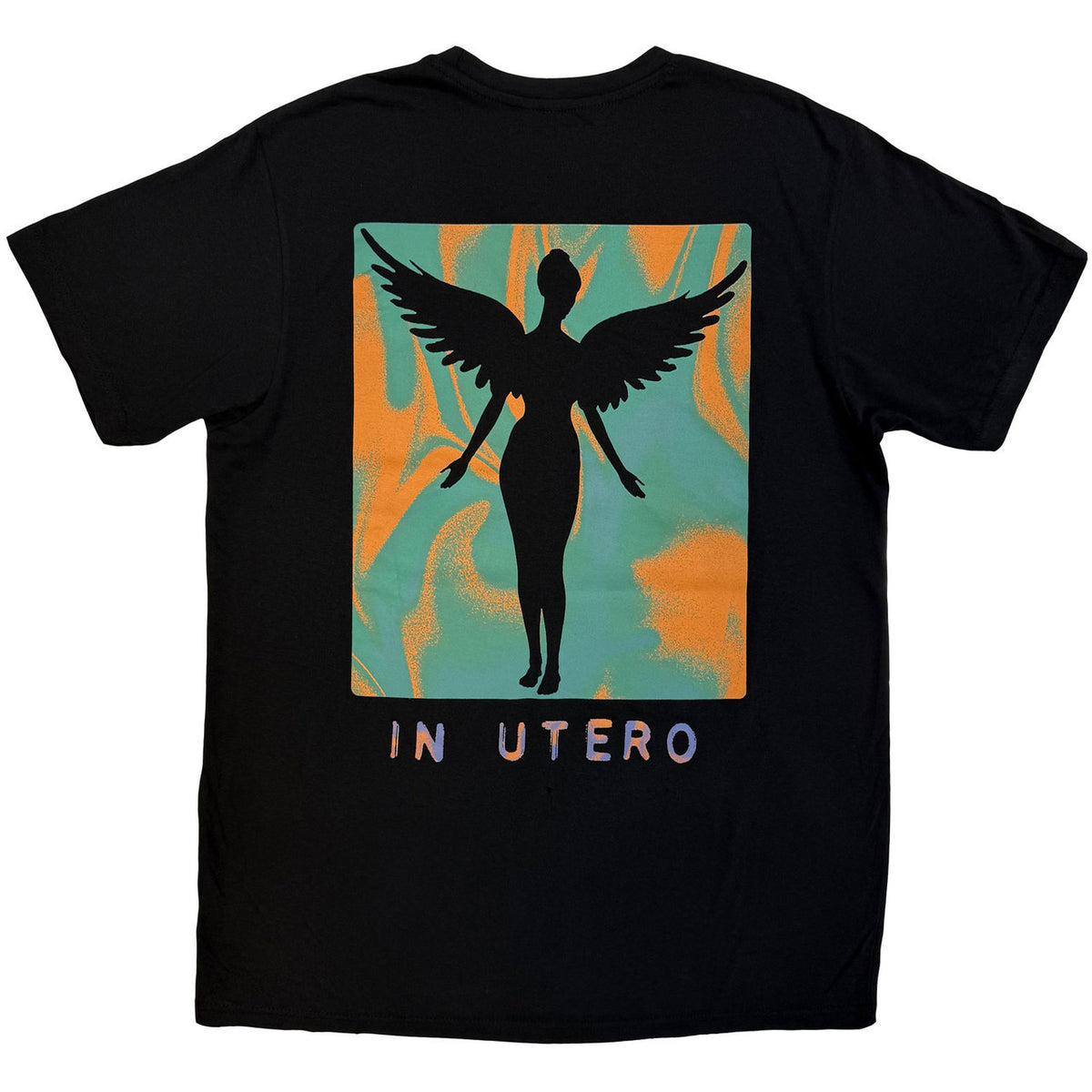 NIRVANA Carbon T-Shirt, In Utero Angel Swirl