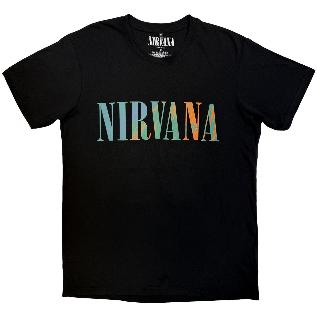 NIRVANA Carbon T-Shirt, In Utero Angel Swirl