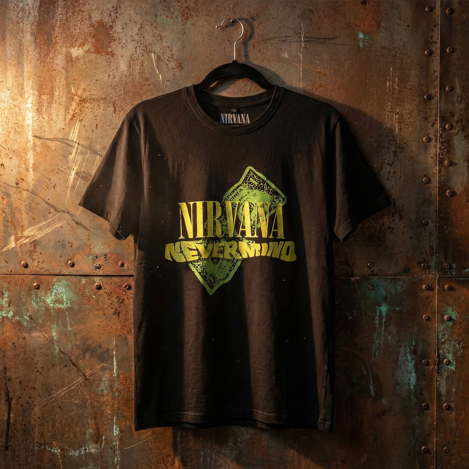 NIRVANA Carbon T-Shirt, Nevermind Dollar