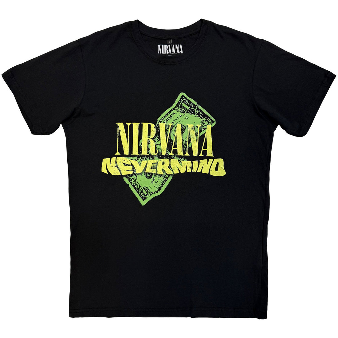 NIRVANA Carbon T-Shirt, Nevermind Dollar
