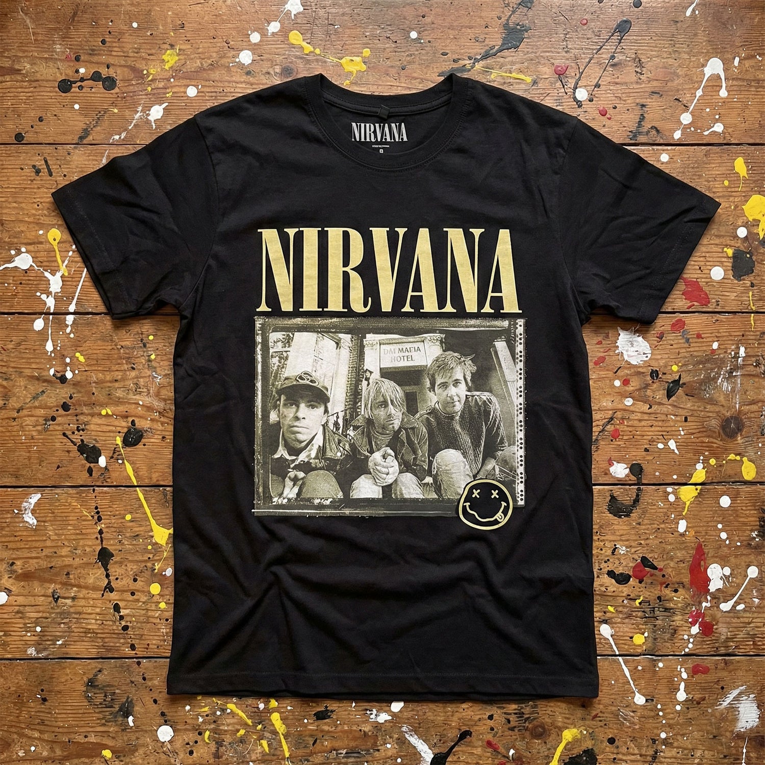 NIRVANA Carbon T-Shirt, Nevermind &