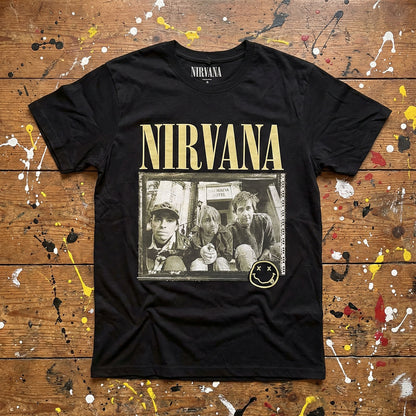 NIRVANA Carbon T-Shirt, Nevermind &