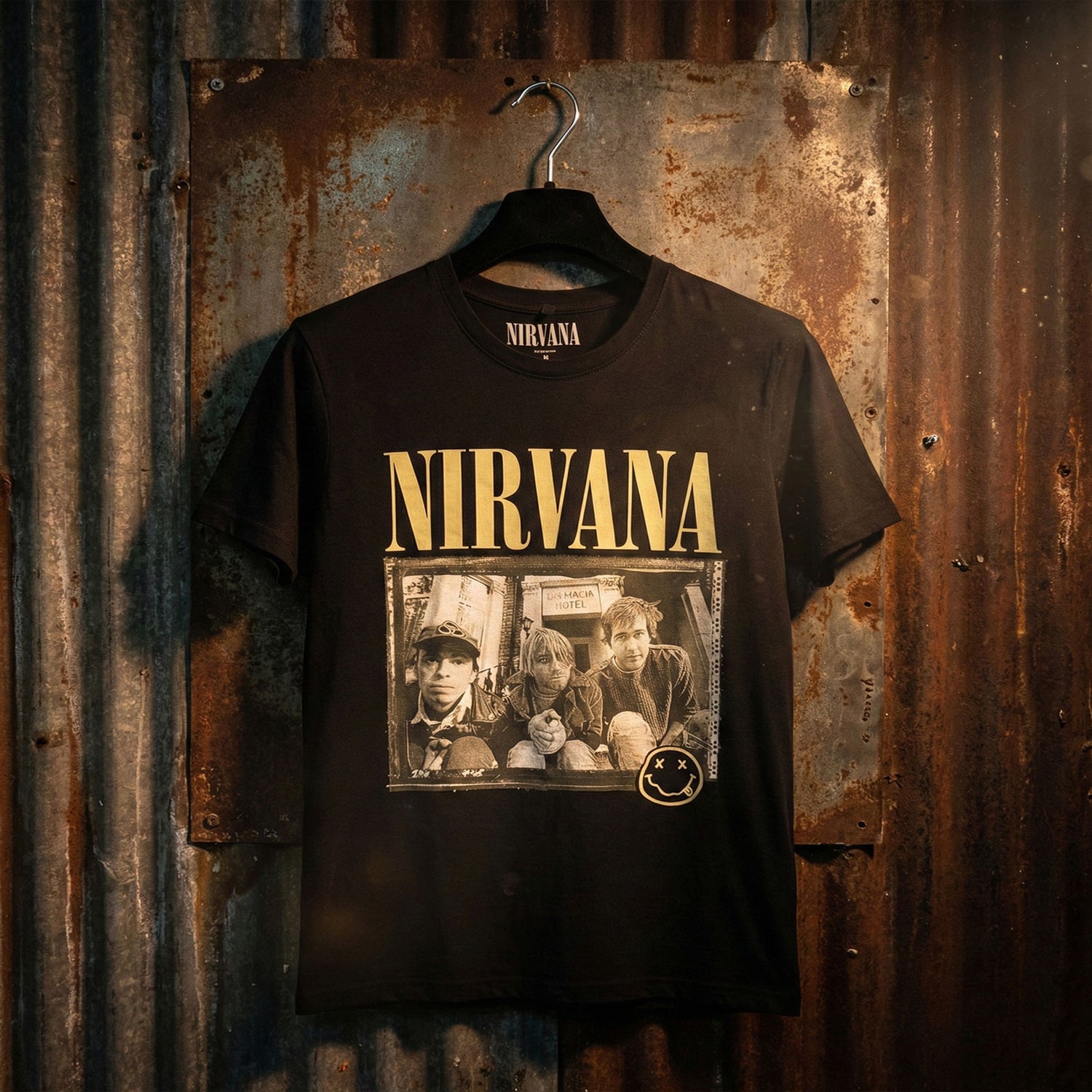 NIRVANA Carbon T-Shirt, Nevermind &