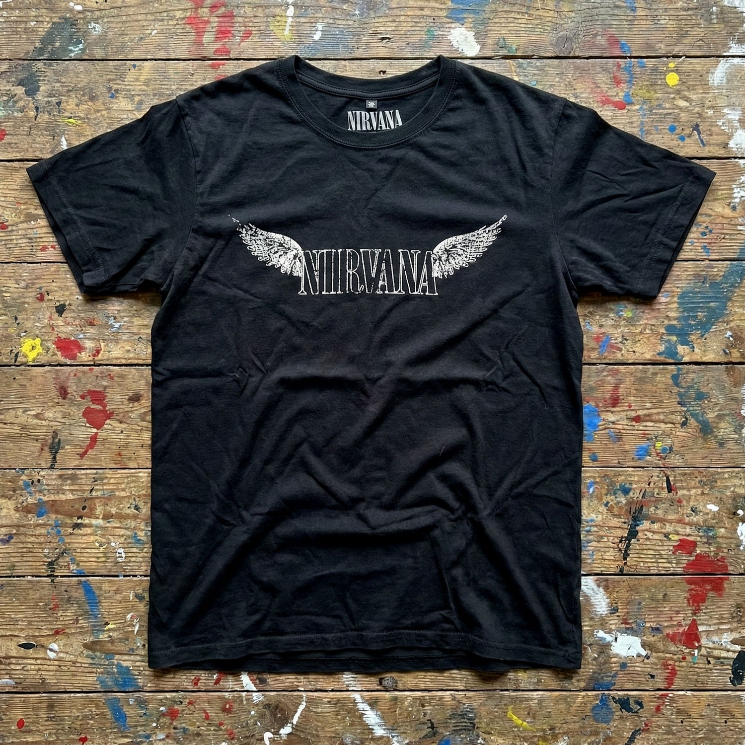 NIRVANA Carbon T-Shirt, In Utero Tracklist