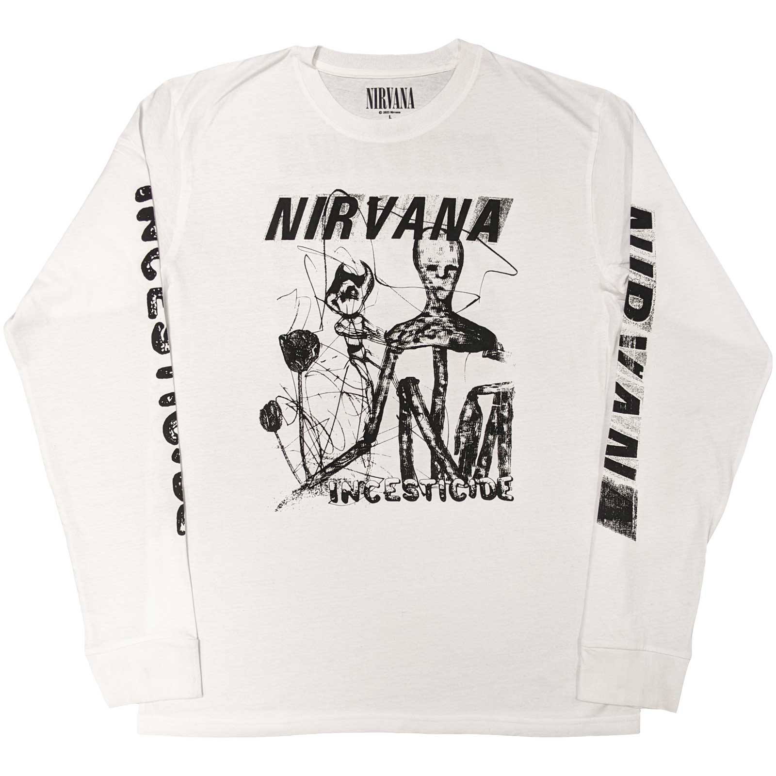 NIRVANA Long Sleeve T-Shirt, Incesticide