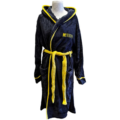 NIRVANA Attractive Bathrobe, Yellow Happy Face