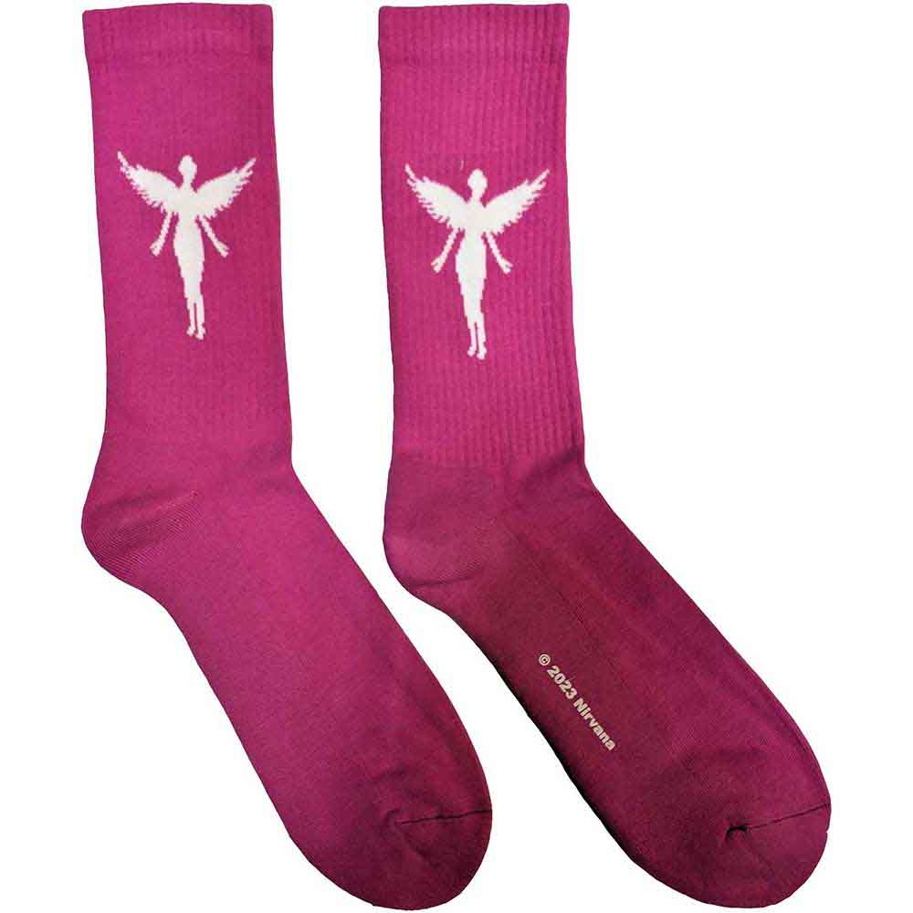 NIRVANA Unisex Ankle Socks, In Utero White Angel