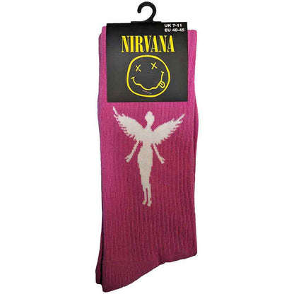 NIRVANA Unisex Ankle Socks, In Utero White Angel