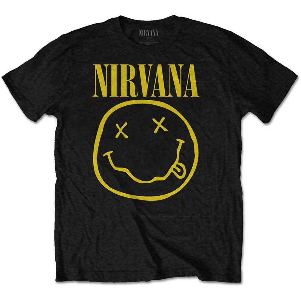 NIRVANA Attractive Kids T-shirt, Yellow Happy Face