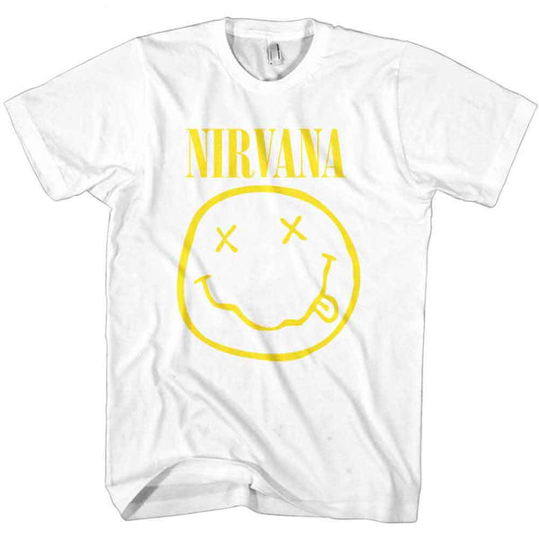 NIRVANA Attractive Kids T-shirt, Yellow Happy Face