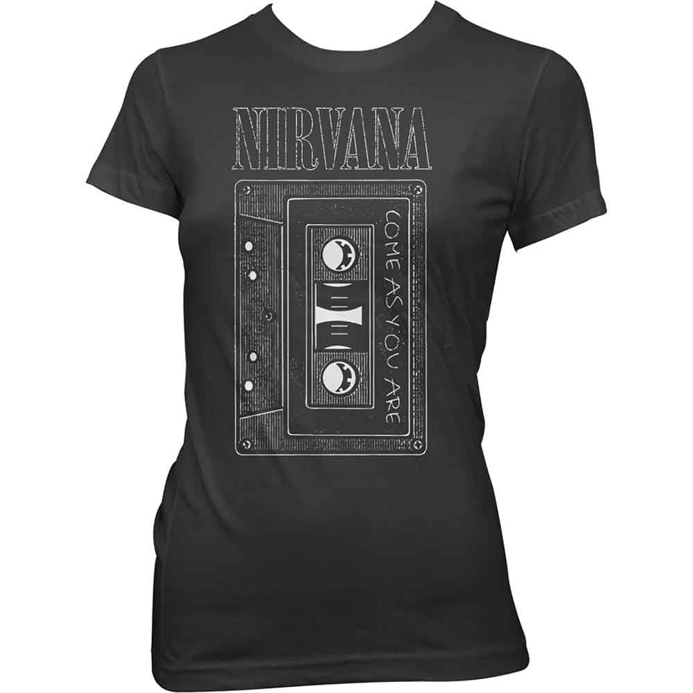 NIRVANA Attractive T-Shirt, As You Are Tape