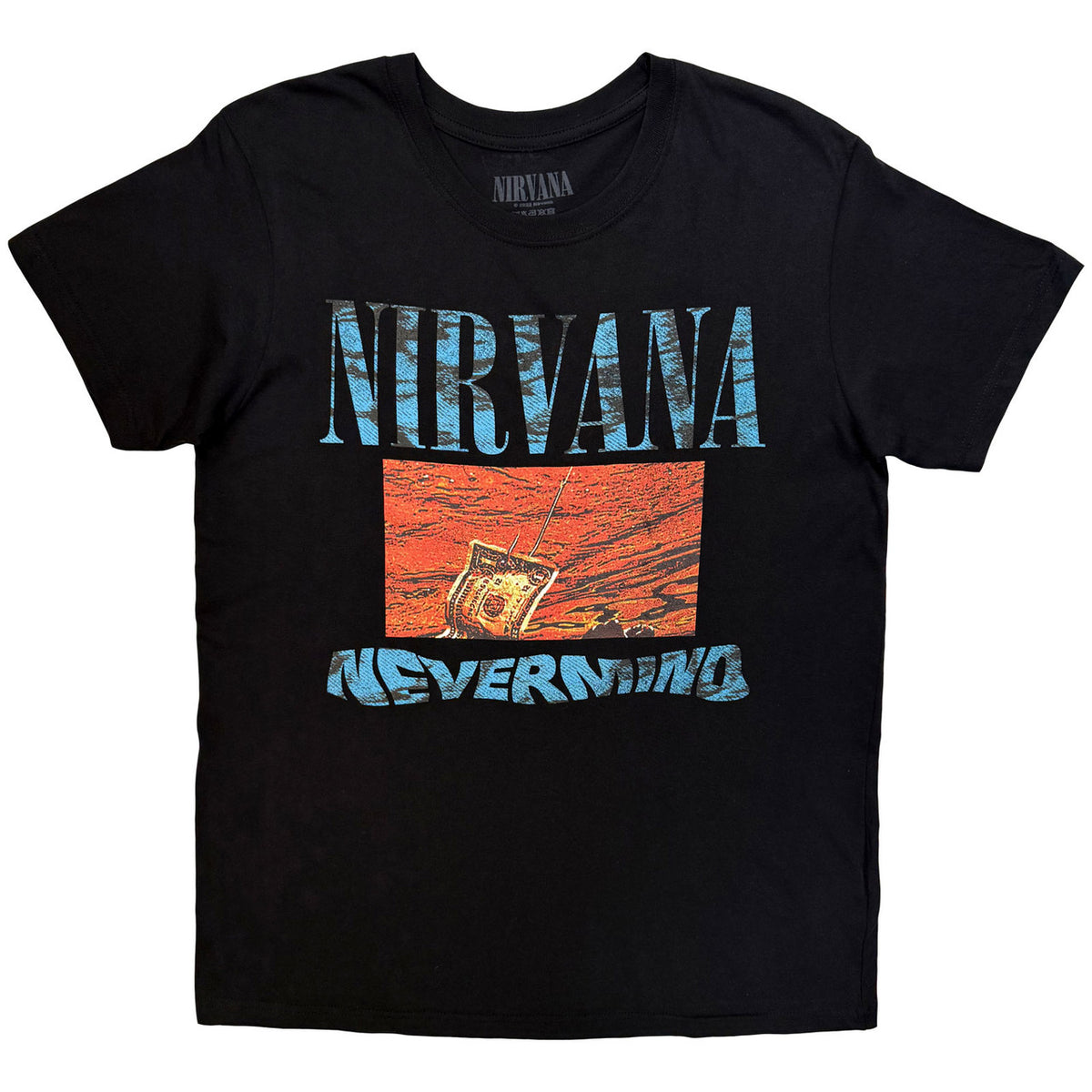 NIRVANA Attractive T-Shirt, Waves