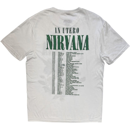 NIRVANA Attractive T-Shirt, In Utero Tour