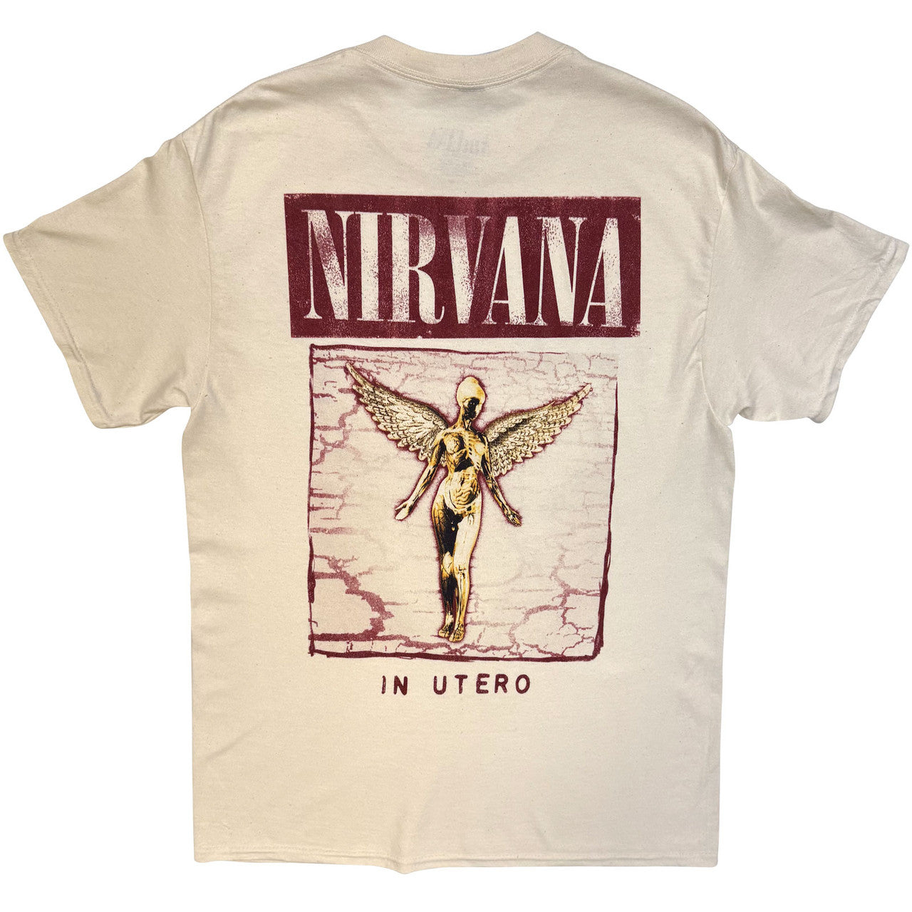 NIRVANA Attractive T-Shirt, In Utero Cover