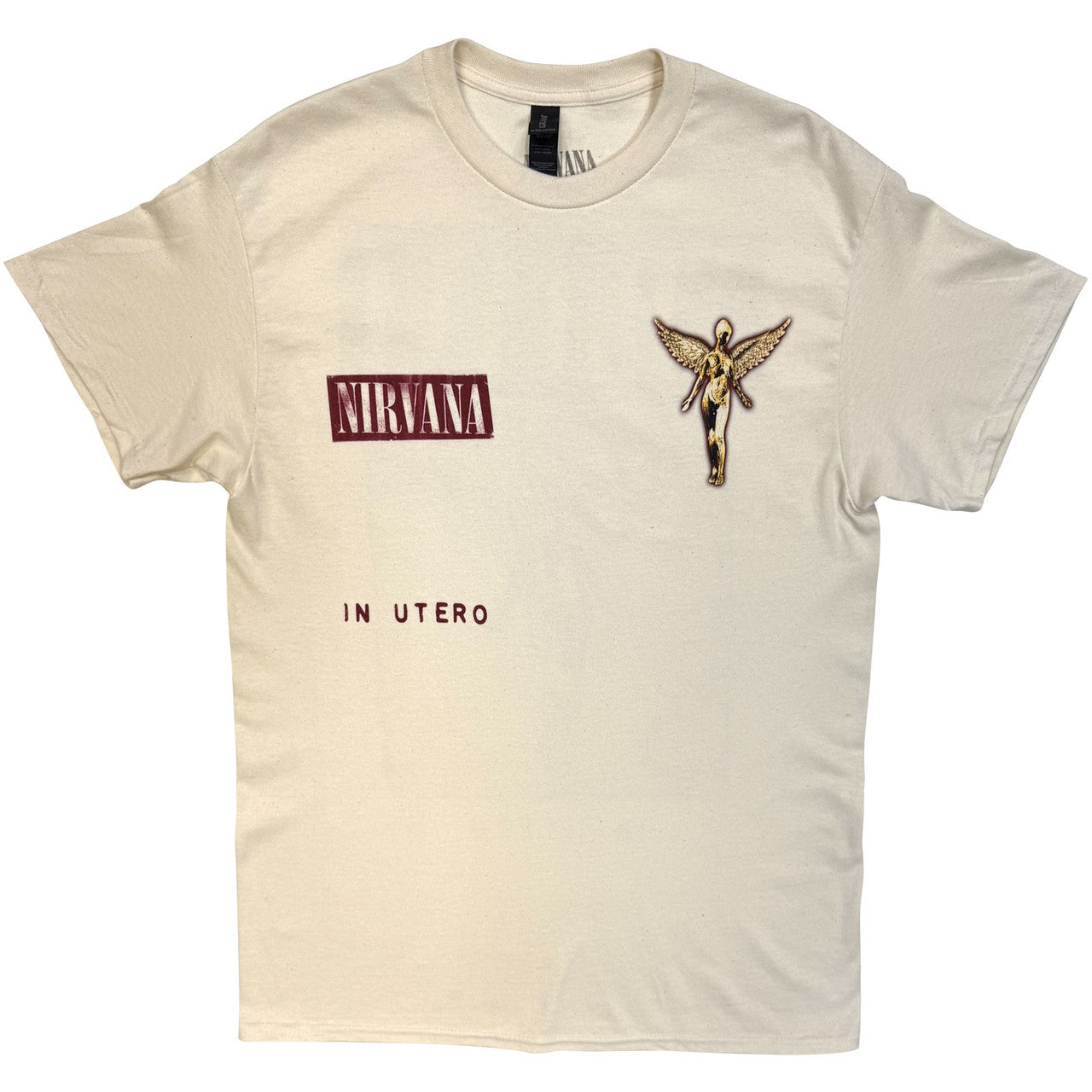 NIRVANA Attractive T-Shirt, In Utero Cover