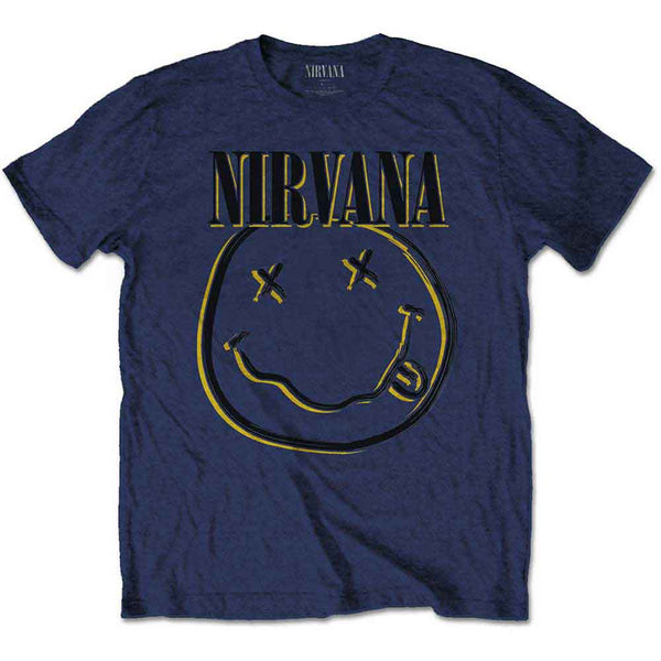 NIRVANA Attractive Kids T-shirt, Inverse Happy Face