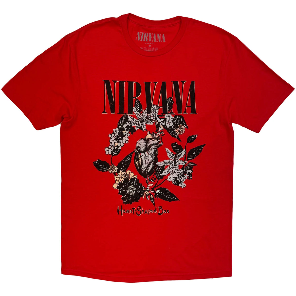 NIRVANA Attractive T-Shirt, Heart-shaped Box