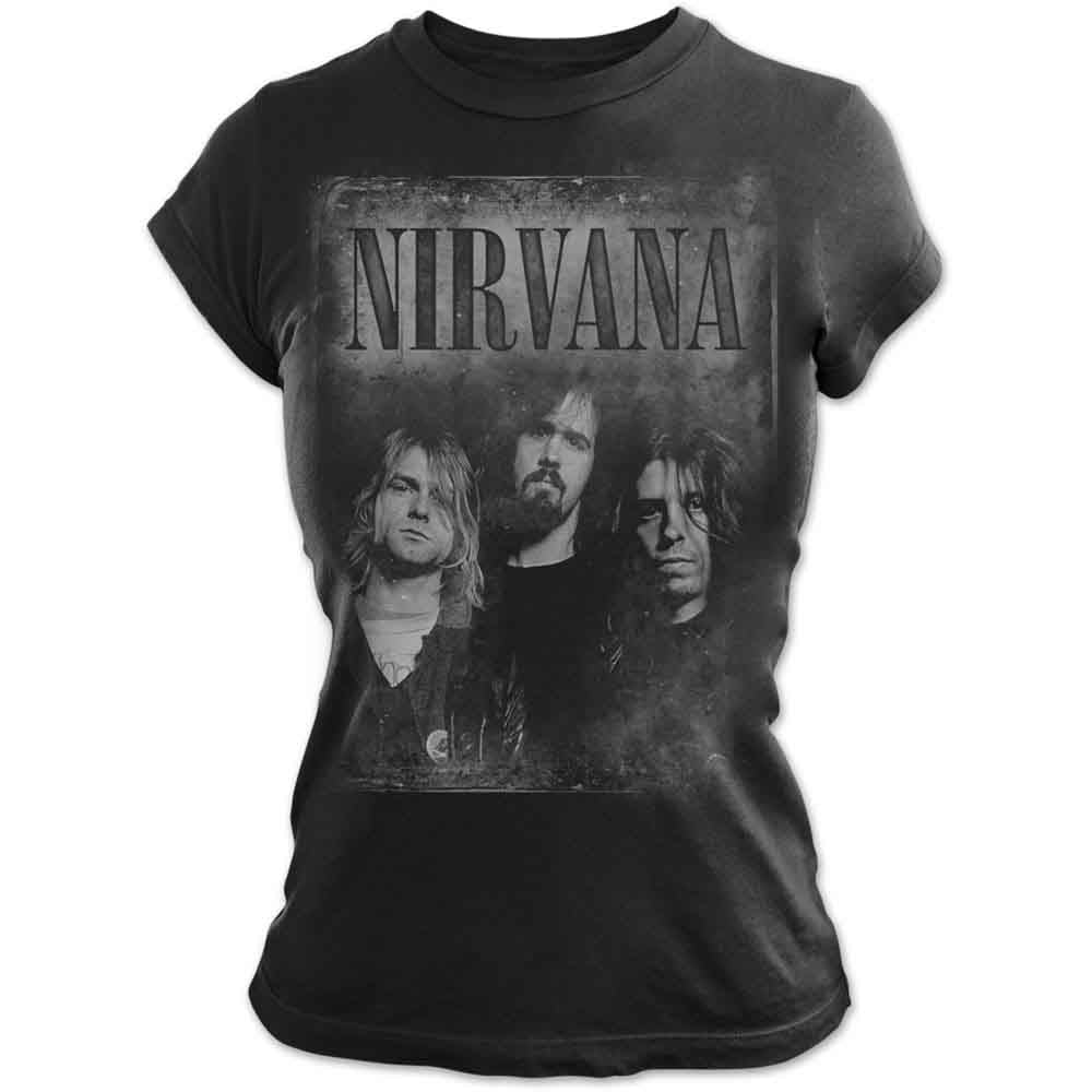 NIRVANA Attractive T-Shirt, Faded Faces