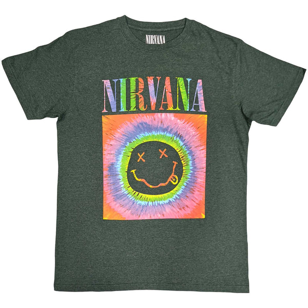 NIRVANA Attractive T-Shirt, Happy Face Glow