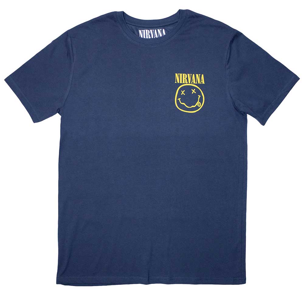 NIRVANA Attractive T-Shirt, Mini Happy Face