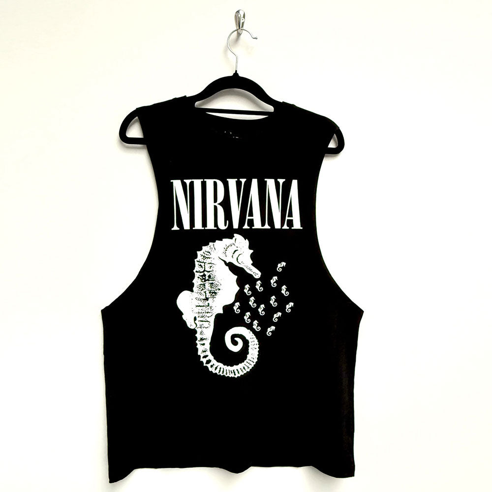 NIRVANA Tank Top, Seahorse
