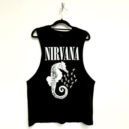 NIRVANA Tank Top, Seahorse