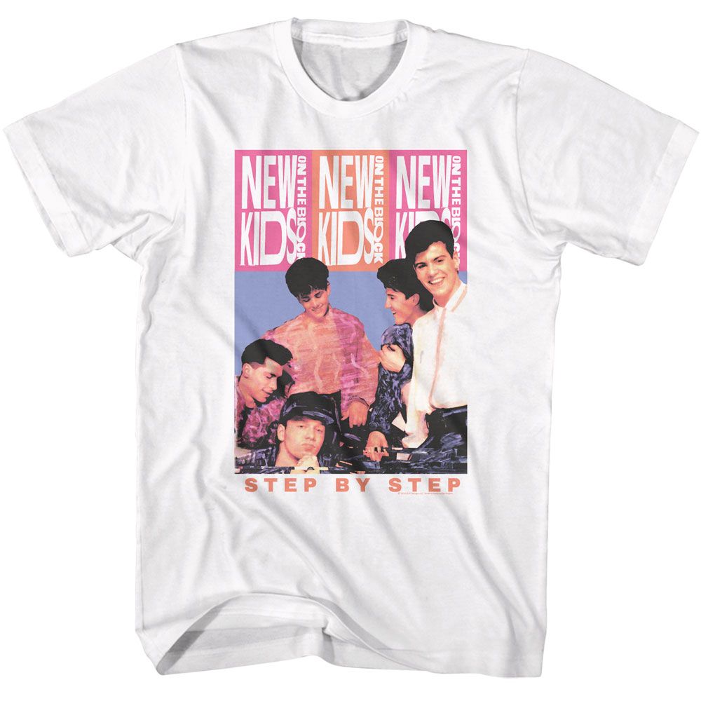 NEW KIDS ON THE BLOCK Eye-Catching T-Shirt, Triple