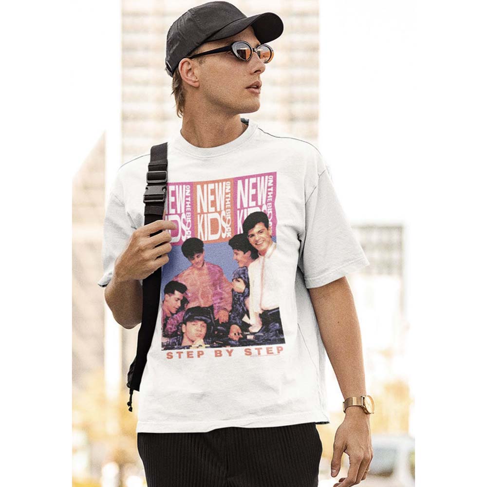 NEW KIDS ON THE BLOCK Eye-Catching T-Shirt, Triple