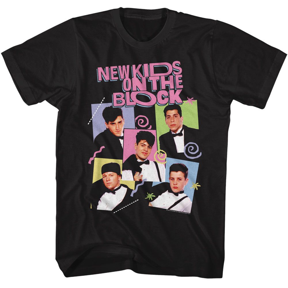 NEW KIDS ON THE BLOCK Eye-Catching T-Shirt, 90s