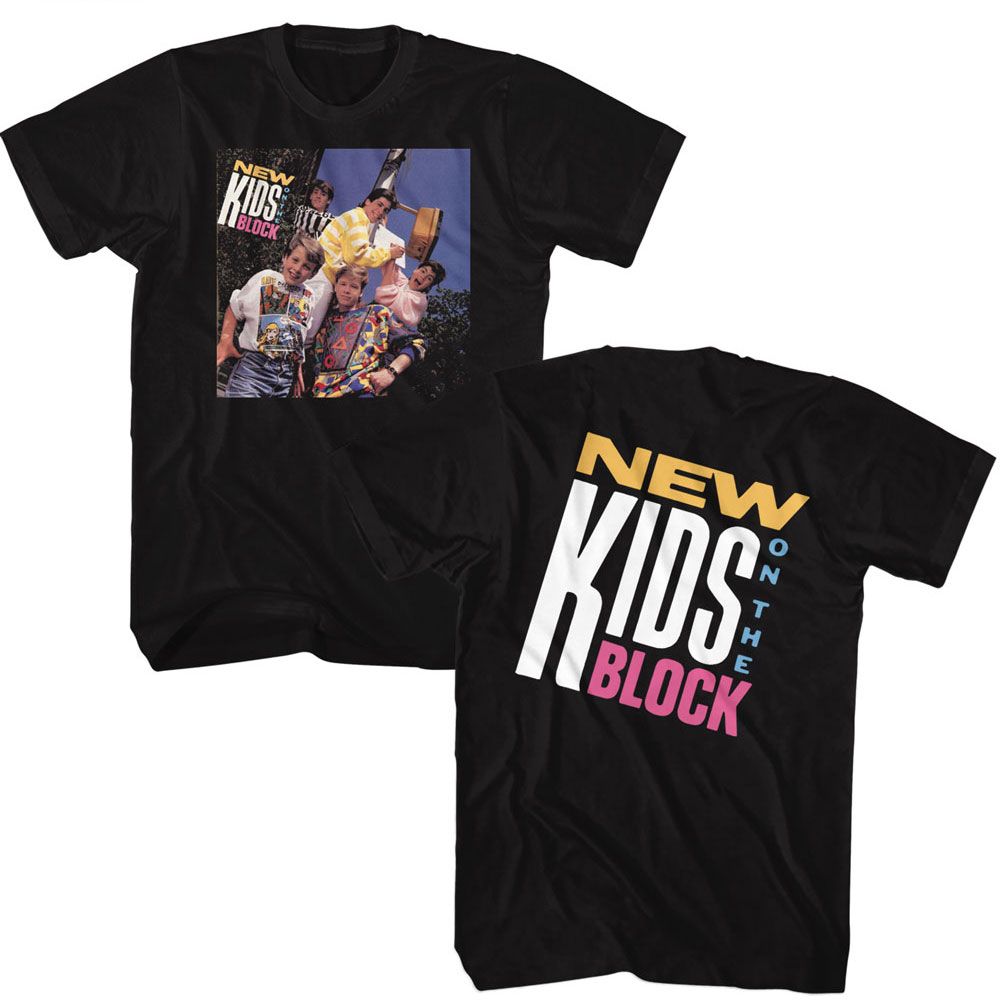 NEW KIDS ON THE BLOCK Eye-Catching T-Shirt, Debut