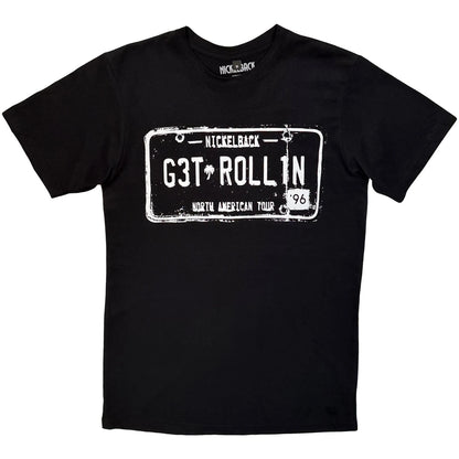 NICKELBACK Carbon T-Shirt, Get Rollin&