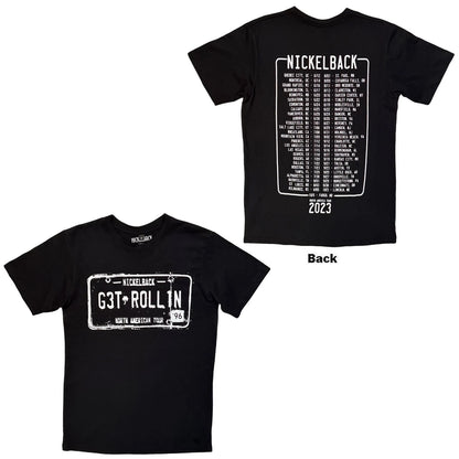 NICKELBACK Carbon T-Shirt, Get Rollin&