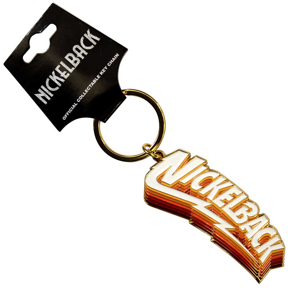 NICKELBACK Keychain, Gradient Shadows Logo