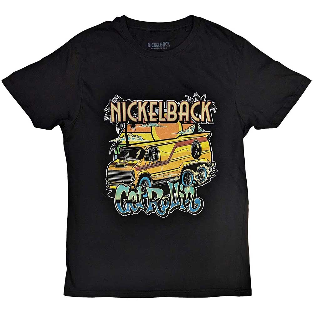 NICKELBACK Attractive T-shirt, Get Rollin&