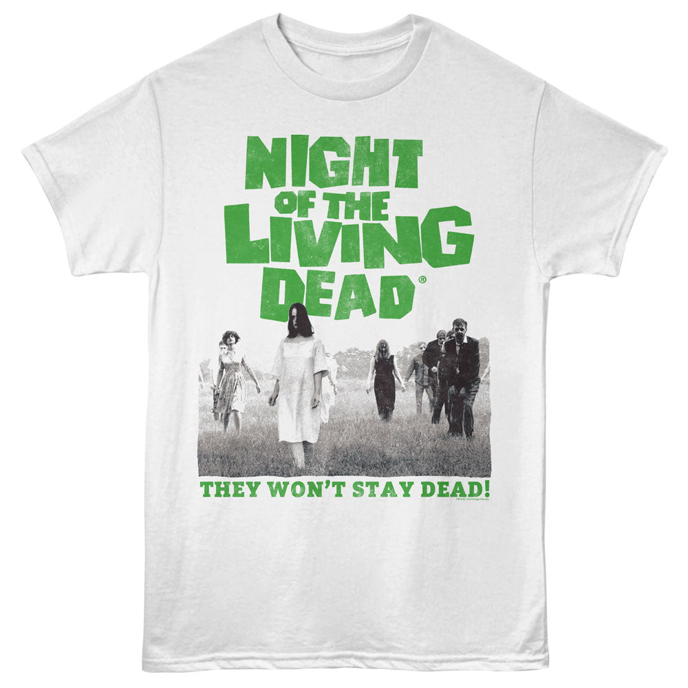 NIGHT OF THE LIVING DEAD T-Shirt, WALKING ZOMBIES
