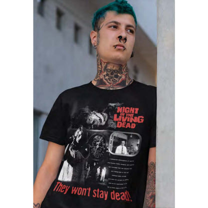 NIGHT OF THE LIVING DEAD T-Shirt, WONT STAY DEAD