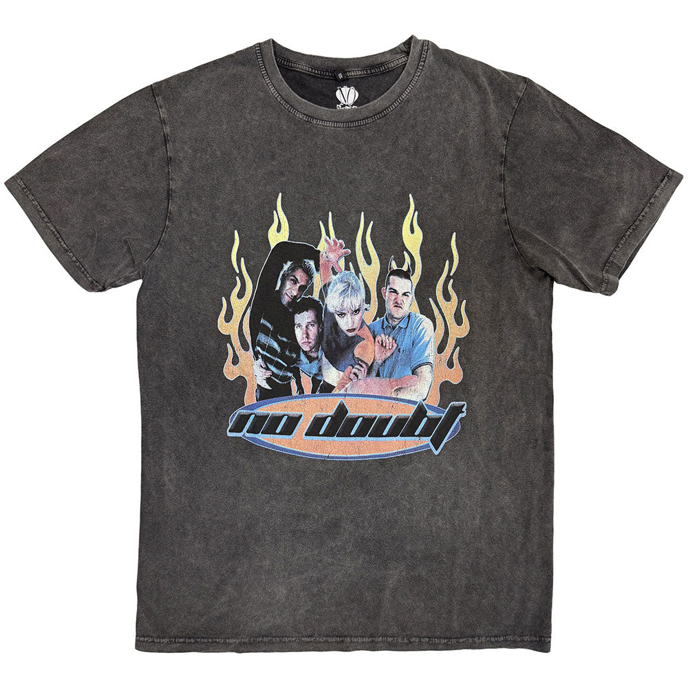NO DOUBT Stone Wash T-Shirt, Retro